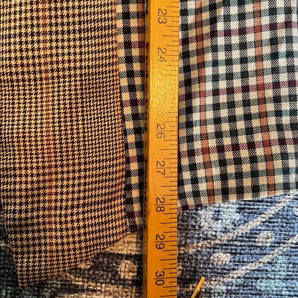 Tracy Evans Vintage Patchwork Plaid Vest.  Size Large. - Picture 9 of 10